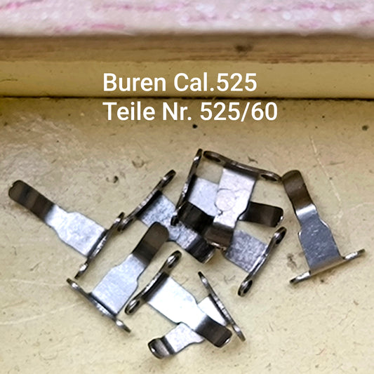 Buren Cal. 525 - Bumper - NOS - Buren Teile Nr. 60 - Werkbefestingung / Fixation Spring