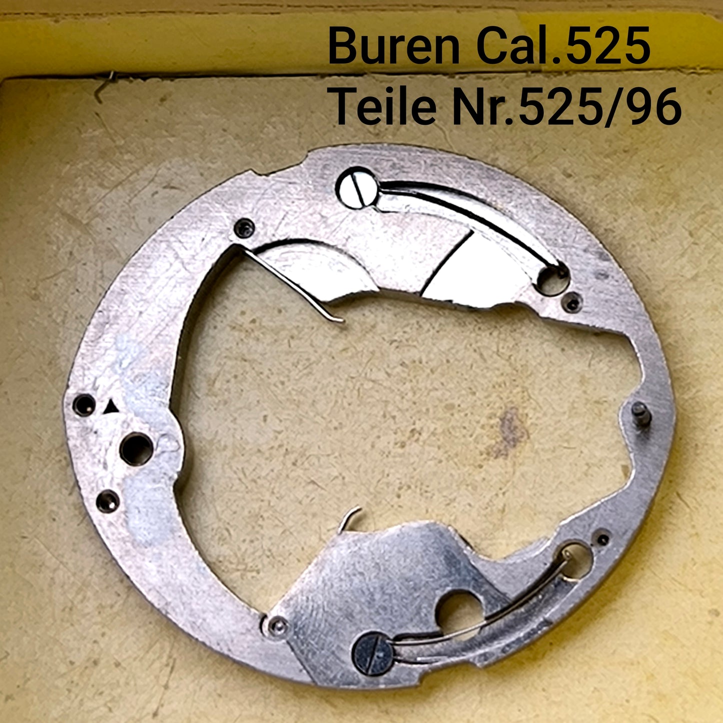 Buren Cal. 525 - Bumper - NOS - Buren Teile Nr. 96 - Pendelschwungmasse / Oscillating Weight
