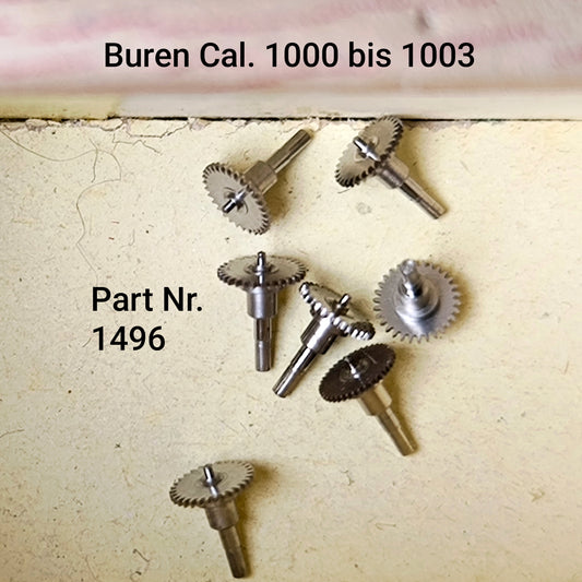 Buren NOS - Cal. 1000 - 1001 - 1002 - 1003 - Part. 1496 - Rotorachse - Oscillating Weight Axle