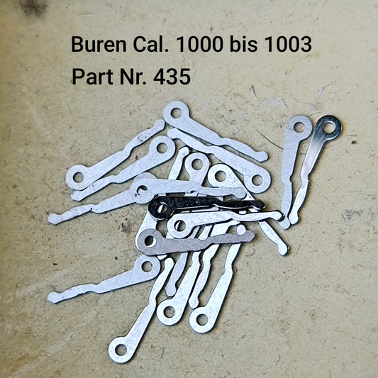Buren NOS - Cal. 1000 - 1001 - 1002 - 1003 - Part. 435 - Kupplungshebel - Yoke