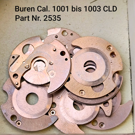 Buren NOS - Cal. 1001 - 1002 - 1003 - Part. 2535 - Datumshalteplatte - Date Indicater Guard