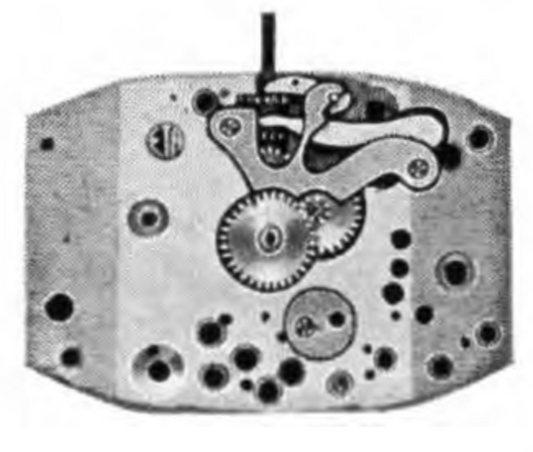ETA - Cal. 735 - Viertelrohr / Cannon Pinion - Standart Höhe / Standart High - NOS - Vintage - ETA Teile Nr. 13 / EB Teile Nr. 240