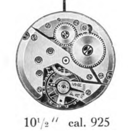 ETA Cal. 925 - Sekundenrad / Fourth Wheel - ETA Nr. 25 / EB Nr. 224 - NOS - Vintage