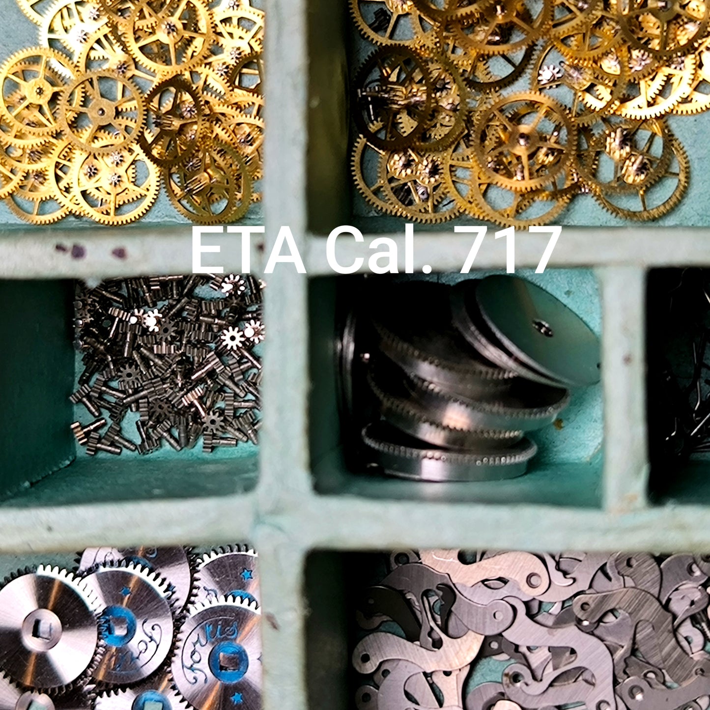 ETA Cal. 717 - Sperrad / Ratchet Wheel - NOS - ETA Teile Nr. 23 / EB Nr. 415