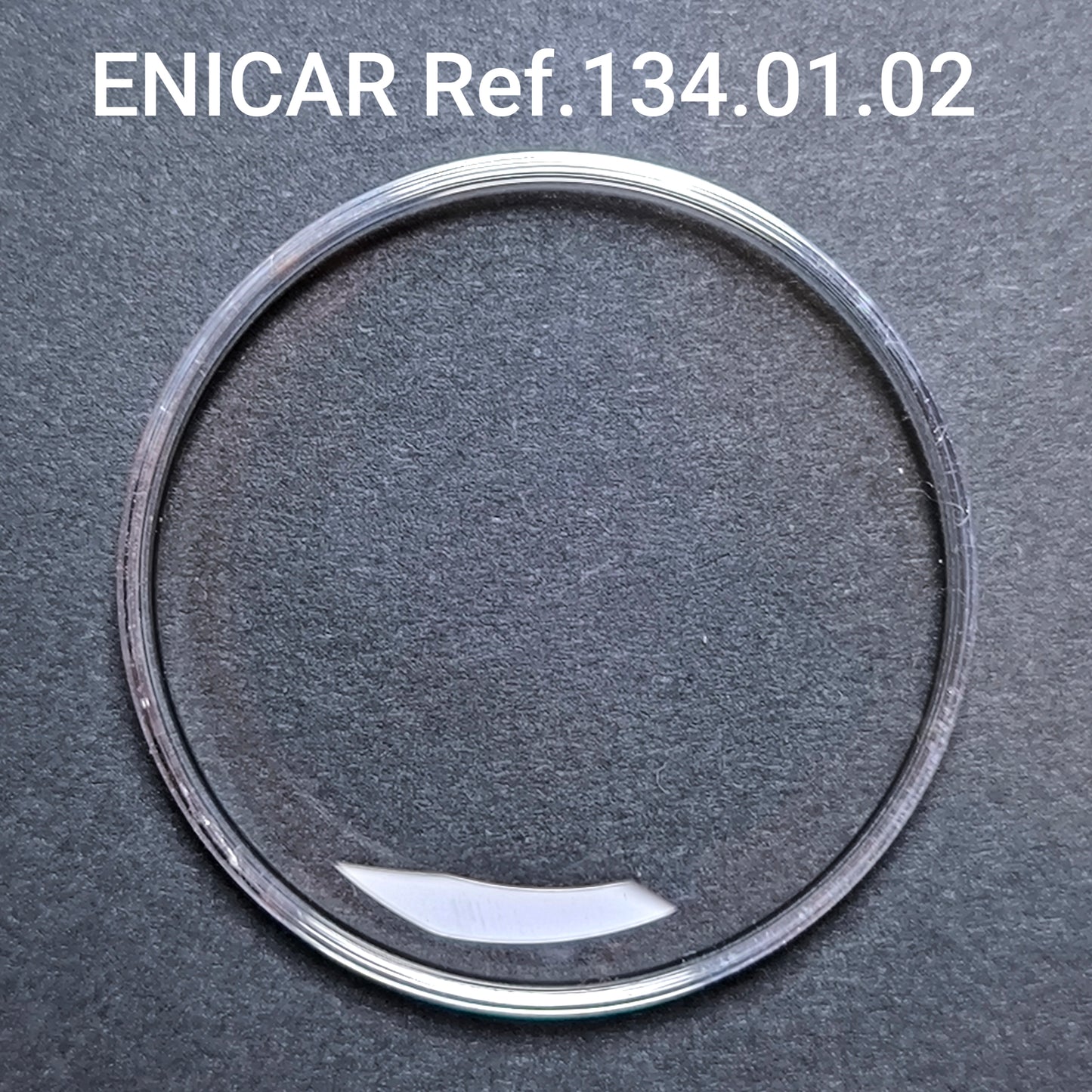 Enicar - orig. NOS Uhrglas - Vintage - Graphomatic Chronograph Ref. 134.01.02