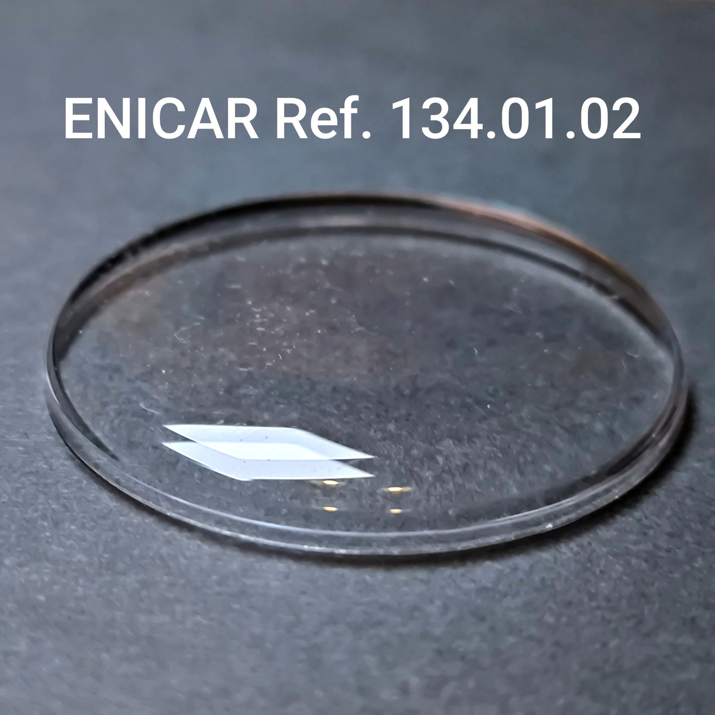 Enicar - orig. NOS Uhrglas - Vintage - Graphomatic Chronograph Ref. 134.01.02