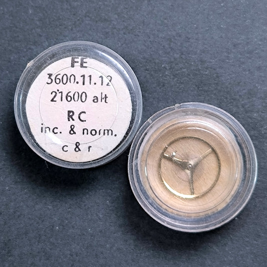 FE - France Ebauches - Unruh Komplett - NOS - Cal. 3600.11.12 - Vintage - Part. 721