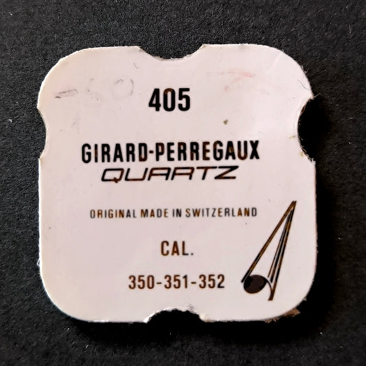 GIRARD PERREGAUX - GP - Cal. 350 =ident. Cal. 351, 352 - Stellwelle / Handsetting Stem - NOS - Vintage - Part Nr. 405