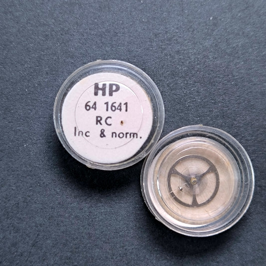 Henzi & Pfaff - HP - Unruh Komplett Incabloc - NOS - Cal. 64 = ident. Cal. 1641 - Vintage - Part. 721