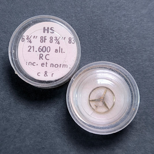 HS - Lorsa - Unruh Komplett Incabloc - NOS - Cal. 8F = ident. Cal. 83 - Vintage - Part. 721