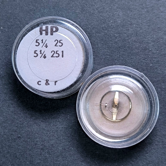 Henzi & Pfaff - HP - Unruh Komplett - NOS - Cal. 25 = ident. Cal. 251 - Vintage - Part. 721