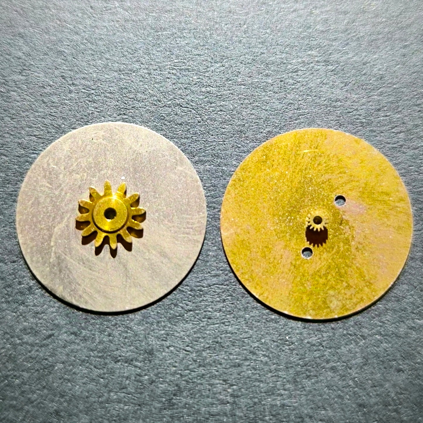 Amida Digital - Minutenscheibe & Stundenscheibe - NOS - AMIDA Cal. 420, 425, 435, 4350 - Weiß & Schwarz