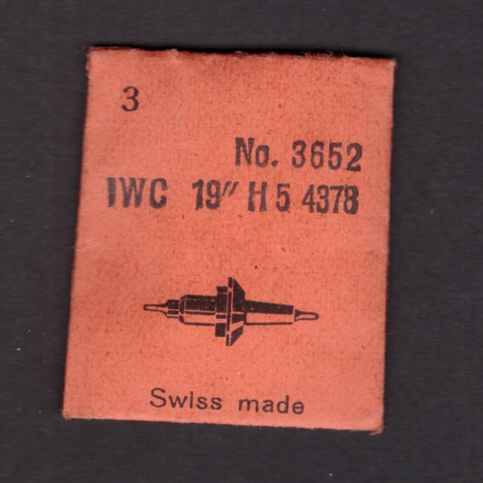 IWC- Cal. 4378 H5 - 19´´ - Part. 723 - Unruhwelle / Balance Staff - NOS - Vintage