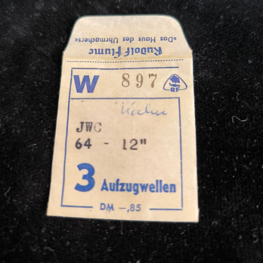 IWC Cal. 64 - Aufzugwelle / Winding Stem - EB Part. 401 - NOS - Vintage