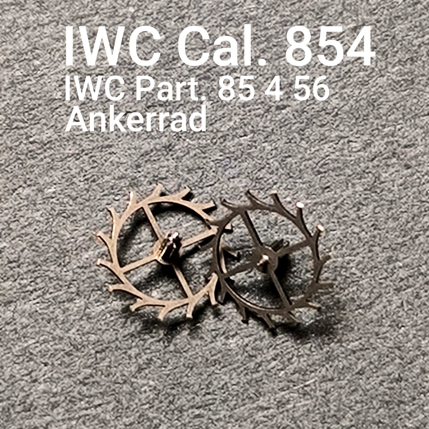 IWC Cal. 854 - Ankerrad / Escape Wheel - IWC Part. 85456 - EB Part. 705 - NOS - Vintage