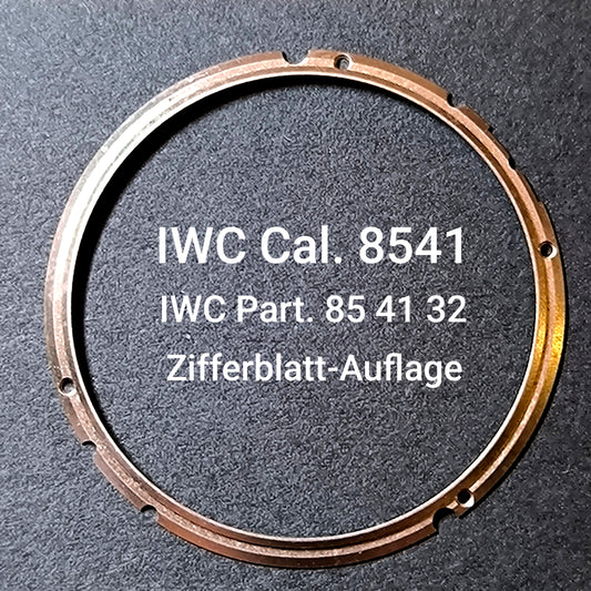 IWC Cal. 8541 - Zifferblatt Auflage / Circle - IWC Part. 854132 - NOS - Vintage