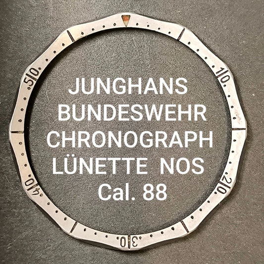 Junghans NOS - Cal.88 - orig. Chronographen Bundeswehr Lünettenring