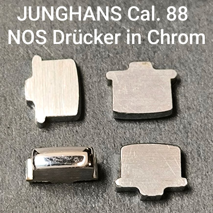 Junghans NOS - Cal.88 - orig. Chronographen-Drücker- in Chrom