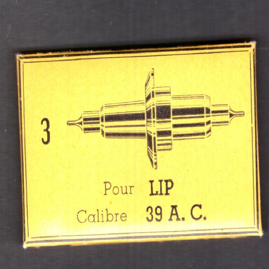 LIP - Cal.39A.C. - Part. 723 - Unruhwelle / Balance Staff - NOS - Vintage