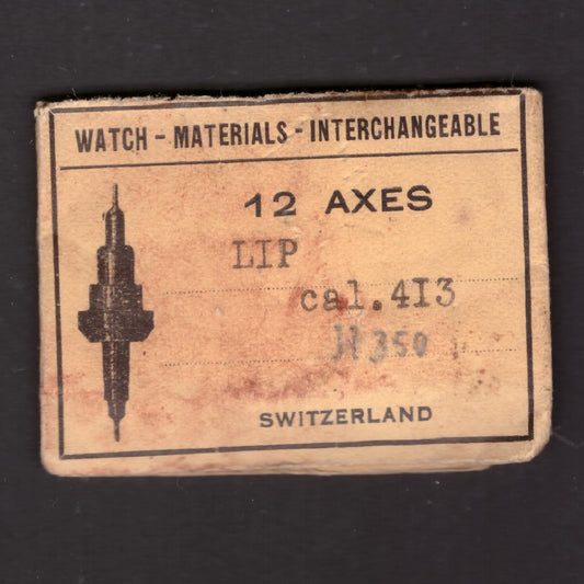 LIP - Cal.413 - Part. 723 - Unruhwelle / Balance Staff - NOS - Vintage