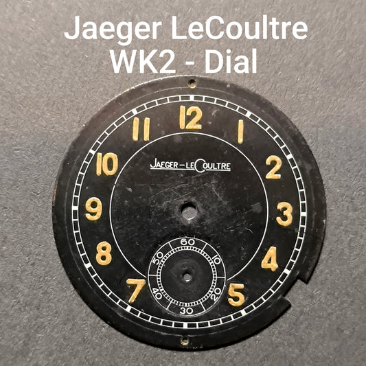 Jaeger LeCoultre - wohl für Cal. P463 / P469 - WK2 / military - Zifferblatt / Dial - Vintage - gebraucht / second hand