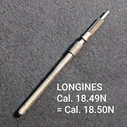 Longines - Cal. 18.49N =ident. Cal. 18.50N - Aufzugwelle / Winding Stem - NOS - Vintage - Part Nr. 401