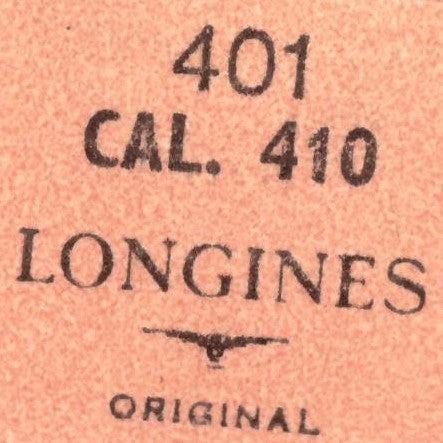 Longines - Cal. 410 - Aufzugwelle / Winding Stem - NOS - Vintage - Part Nr. 401