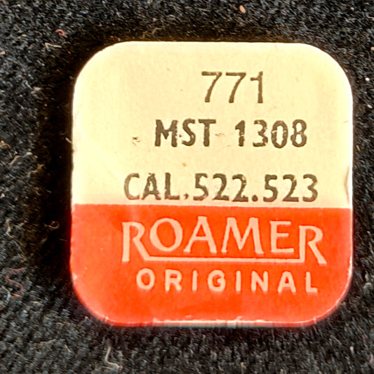 MST - ROAMER - Medana - Cal. 521 = ident. Cal. 522 & 523 - Zugfeder / Mainspring - NOS - Vintage - Nr. 771 / 770