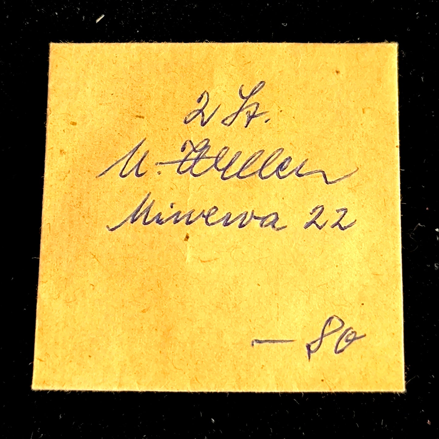 Minerva - Cal. 22 - Unruhwelle / Balance Staff - NOS - Vintage - Part Nr. 723