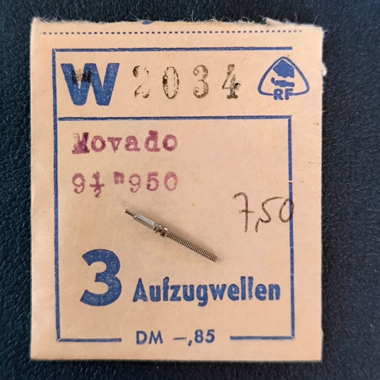 Movado - Cal. 950 - Aufzugwelle / Winding Stem - NOS - Vintage - Part Nr. 401