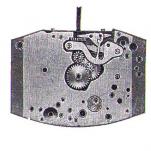 PESEUX Cal. 110 Formwerk 8 3/4 x 12``` - Federhausbrücke / Barrel Bridge - Part. 105 - NOS - Vintage