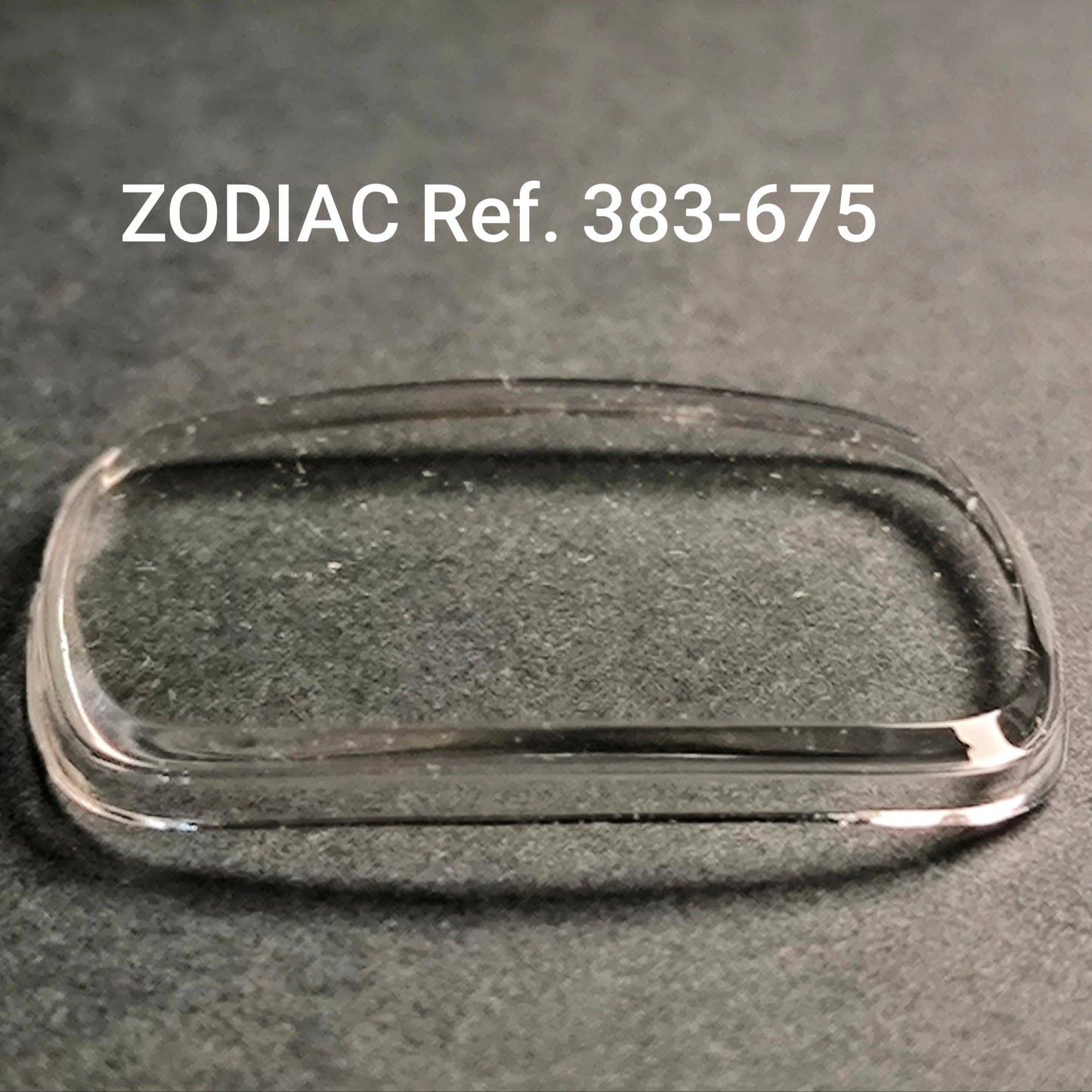 ZODIAC - orig. NOS Uhrglas - Vintage - Ref. 383-675