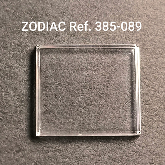 ZODIAC - orig. NOS Uhrglas - Vintage - Ref. 385-090