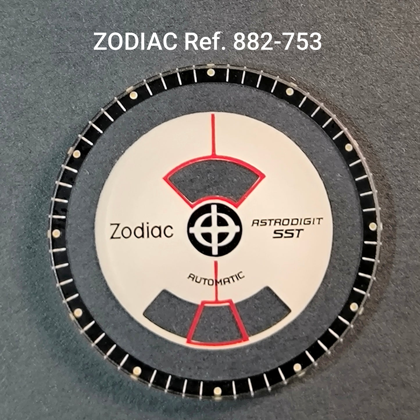 Uhrglas (NOS) für ZODIAC Astrodigit Autom - Ref. 882-753 - Vintage NOS