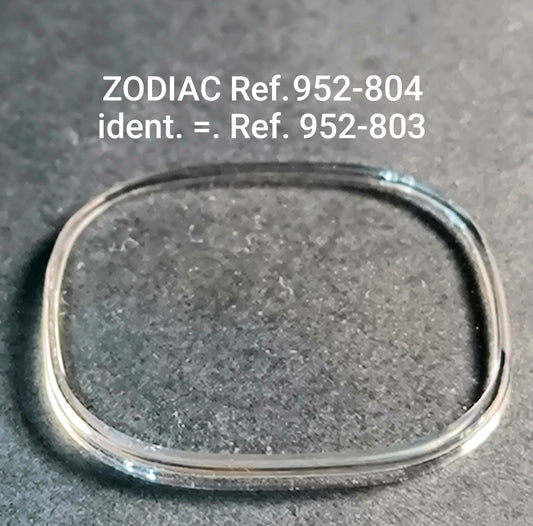 ZODIAC - orig. NOS Uhrglas - Vintage - Ref. 952-804 ident. = Ref. 952-803