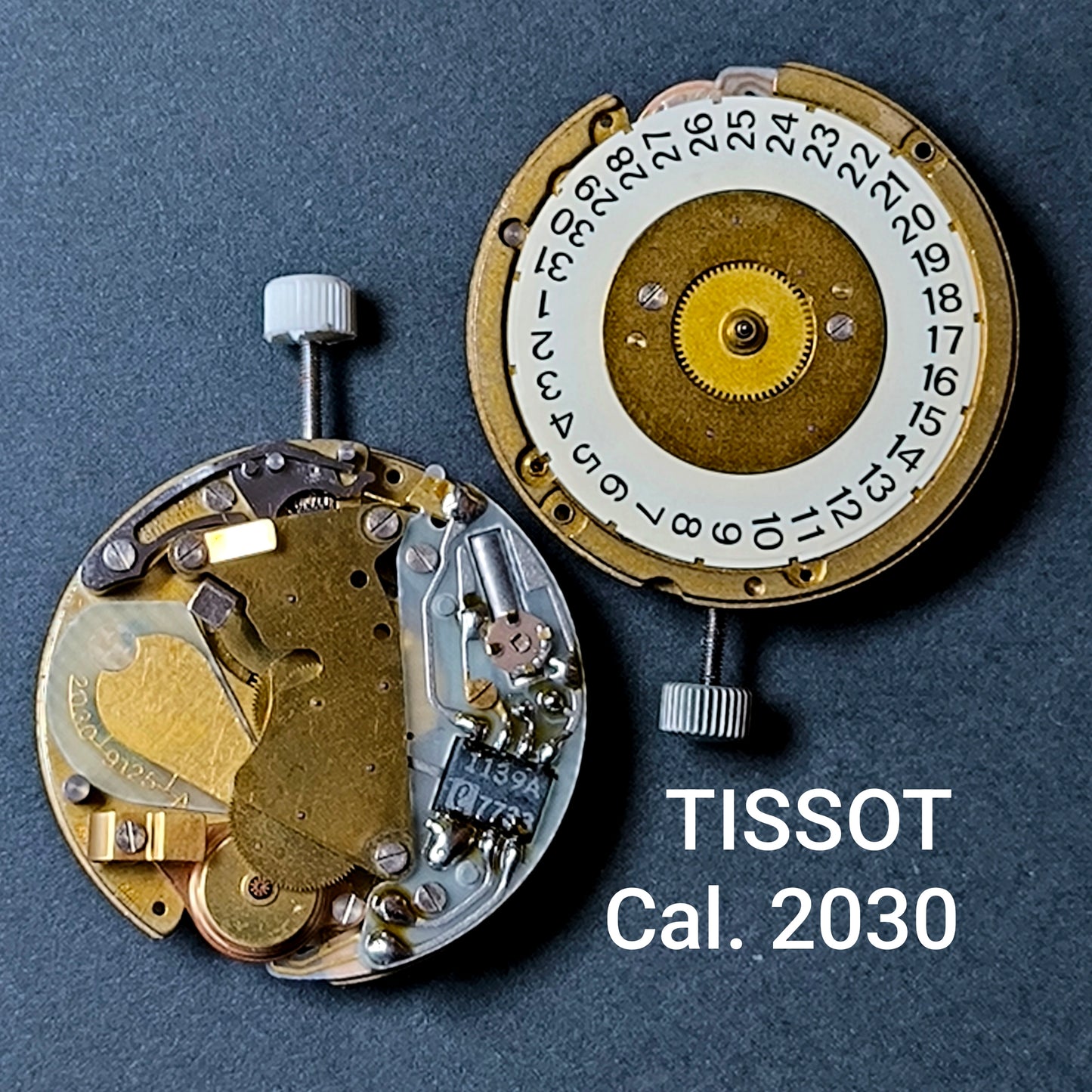 TISSOT Cal. 2030 - NOS - Movement - Uhrwerk - Datum Pos. 3 - Vintage