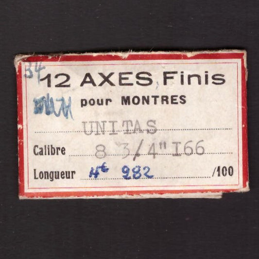 UNITAS - Cal. 166 - Unruhwelle / Balance Staff - NOS - Vintage - Part Nr. 723