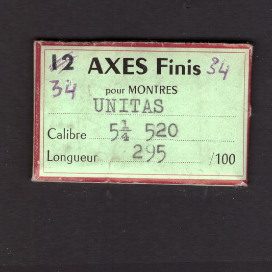 UNITAS - Cal. 520 - Unruhwelle / Balance Staff - NOS - Vintage - Part Nr. 723