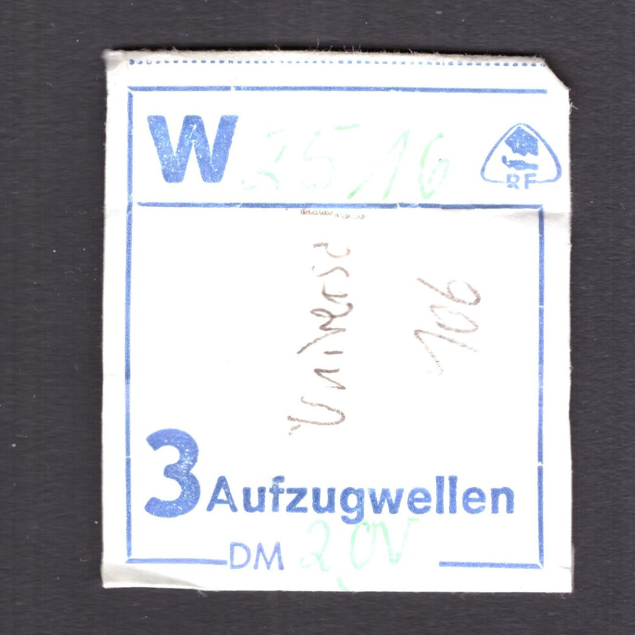 Universal - Cal. 106 - Part. 401 - Aufzugwelle / Windig Stem - NOS - Vintage
