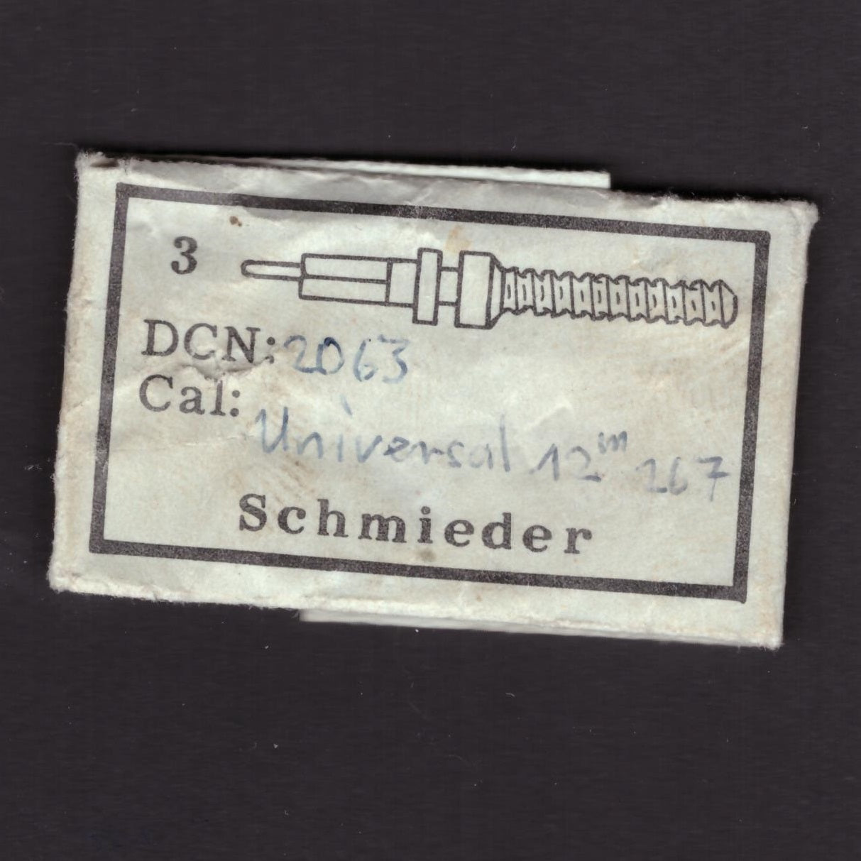 Universal - Cal.267 - Part. 401 - Aufzugwelle / Winding Stem - NOS - Vintage