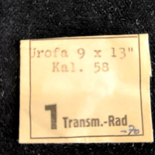 Urofa Cal. 58 - Kupplungsrad / Winding Pinion - Part. 410 - NOS - Vintage