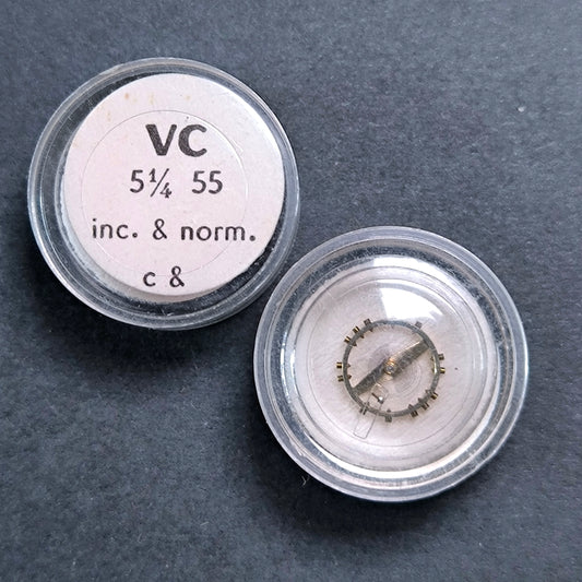 VC - Cupillard - Unruh Komplett - NOS - Cal. 55 - Vintage - Part. 721