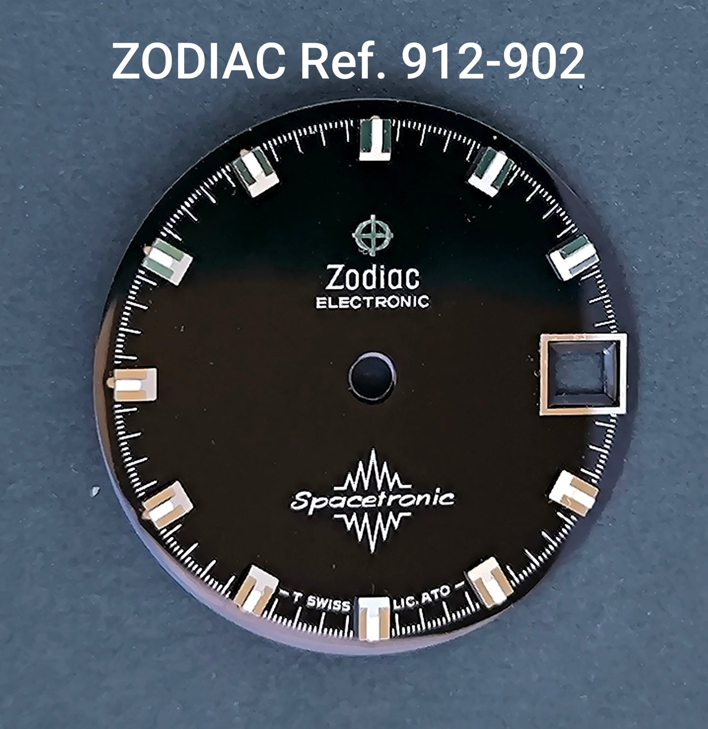 ZODIAC Spacetronic - Vintage NOS - Zifferblatt - Ref. 912-902