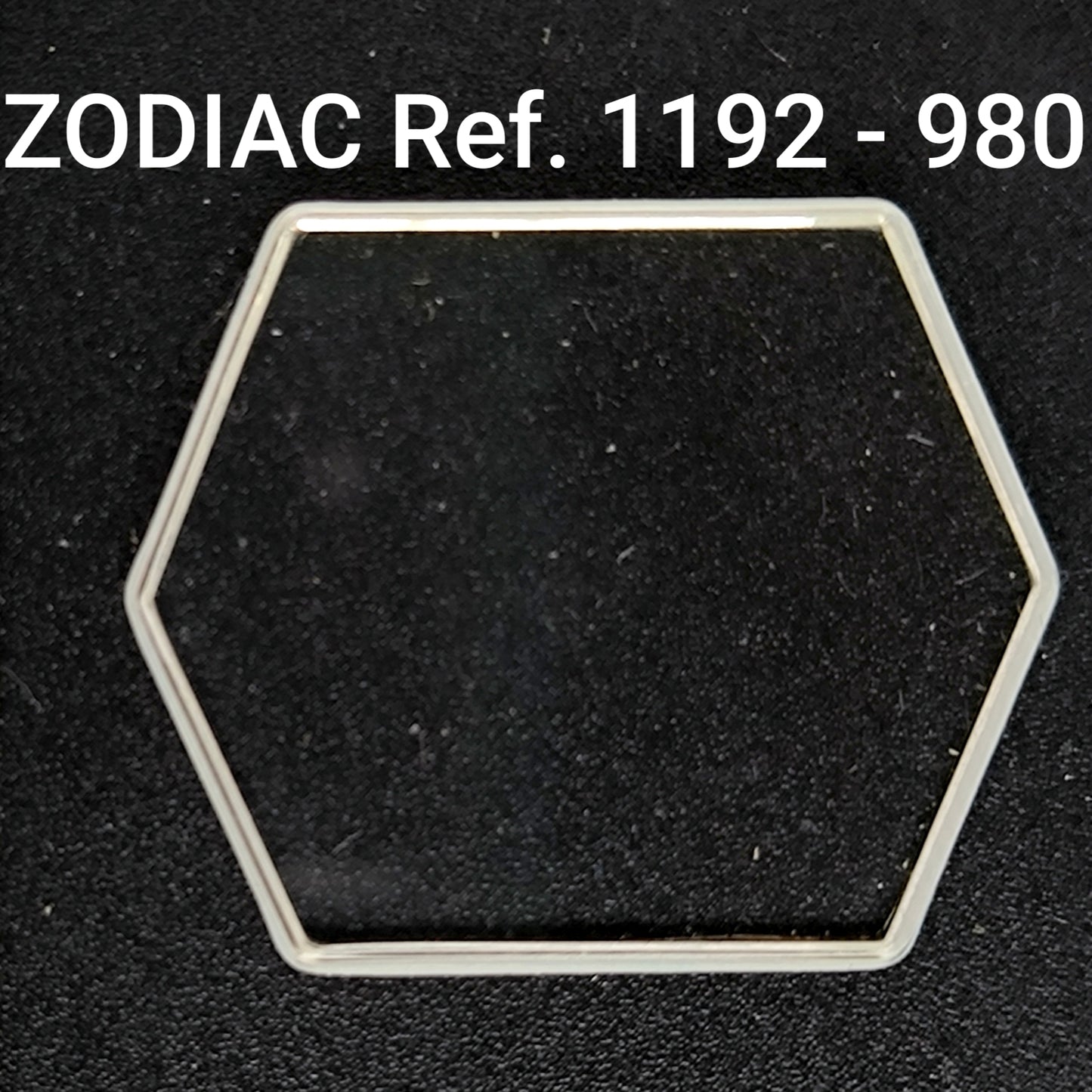 ZODIAC Astroquartz - orig. NOS Uhrglas - Vintage - Ref. 1192 - 980
