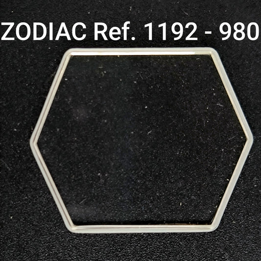 ZODIAC Astroquartz - orig. NOS Uhrglas - Vintage - Ref. 1192 - 980