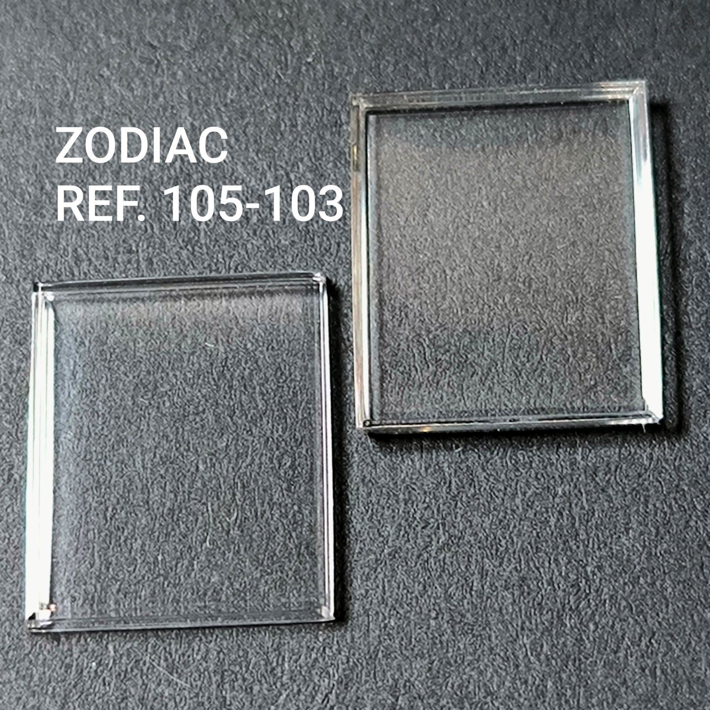 ZODIAC - orig. NOS Uhrglas - Vintage - Ref. 105-103
