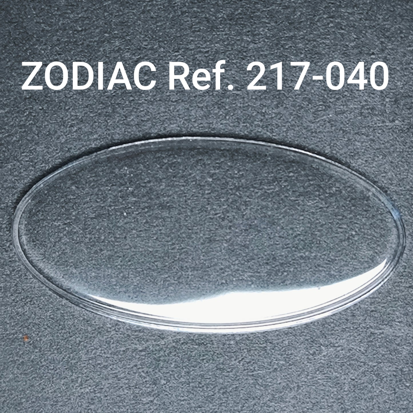 ZODIAC - orig. NOS Uhrglas - Vintage - Ref. 217-040