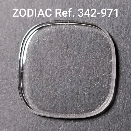 ZODIAC - orig. NOS Uhrglas - Vintage - Ref. 342-971