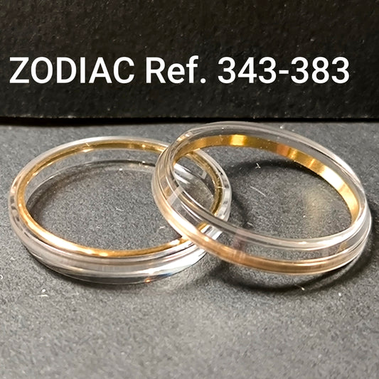ZODIAC - orig. NOS Uhrglas - ATG - Vintage - Ref. 343-383