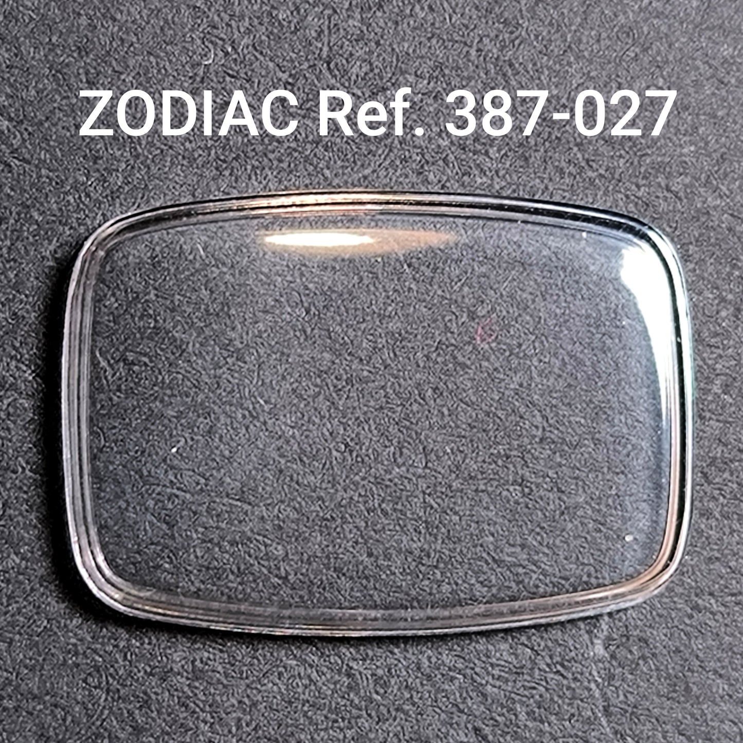 ZODIAC - orig. NOS Uhrglas - Vintage - Ref. 387-027